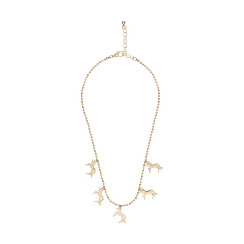 Unicorn Necklace Gold Look Kmart - necklace roblox unicorn