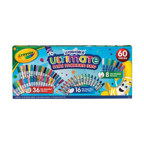 Crayola Washable Ultimate Mini Marker Set Kmart