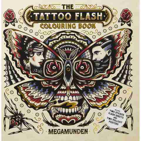 Download The Tattoo Flash Colouring Book Kmart