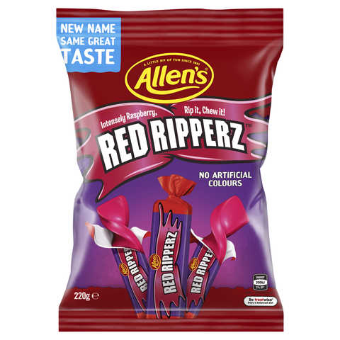 Allen's Red Ripperz 220g | Kmart