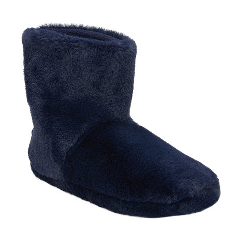 Basic Furry Slipper Boots | Kmart