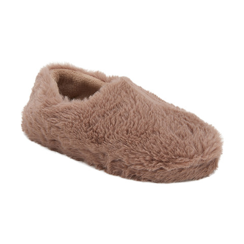 Basic Furry Slippers | Kmart