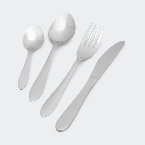Maddison 16 Piece Cutlery Set Kmart - fork and knife on plate roblox id