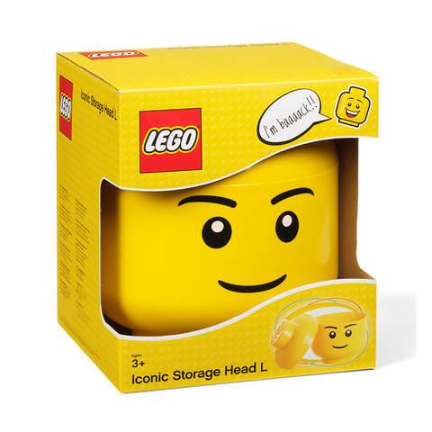 LEGO Iconic Storage Head - Large | Kmart
