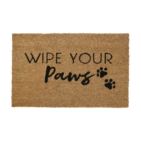 Wipe Your Paws Coir Mat Kmart