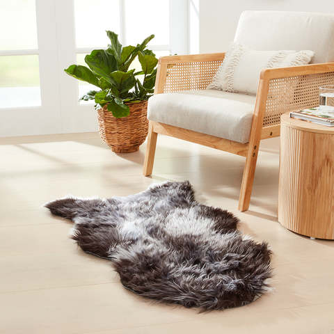 fur throw kmart