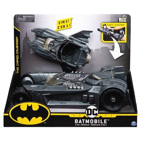 justice league batmobile toy