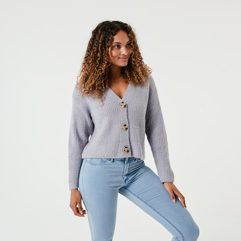 button cardigan