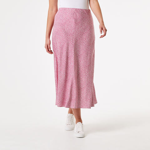 a line maxi skirt