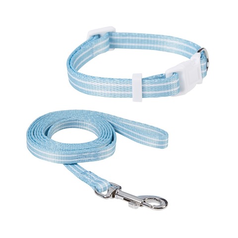 Puppy Collar & Lead - Blue | Kmart