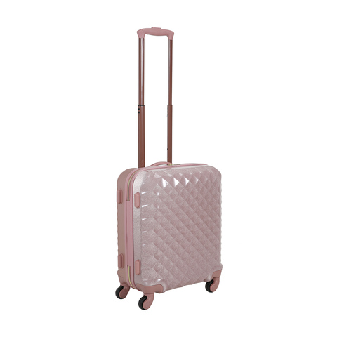 rose gold suitcase kmart