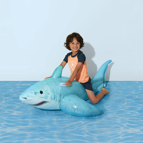 inflatable shark