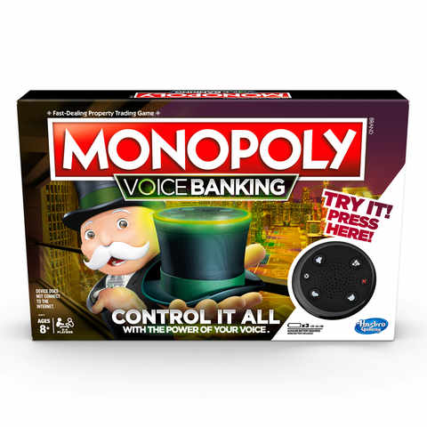 Monopoly Voice Banking Control It All Board Game Kmart - the fgn crew plays roblox box trolls pc