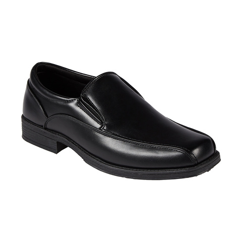 mens slip on black dress shoes