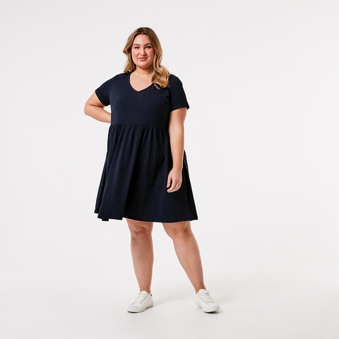 curve smock dress