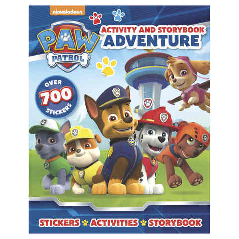 Paw Patrol Activity and Storybook Adventure - Book | Kmart