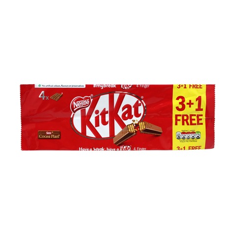 4 Pack Nestle Kitkat Chocolate 166g Kmart - kit kat hoodie roblox