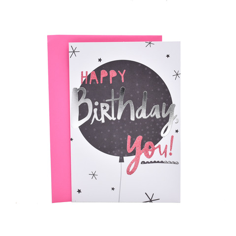 Hallmark Birthday Card - Pink Birthday | Kmart