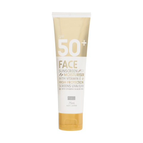 75ml Spf50 No Tint Face Moisturiser Sunscreen Kmart - roblox sunscreen