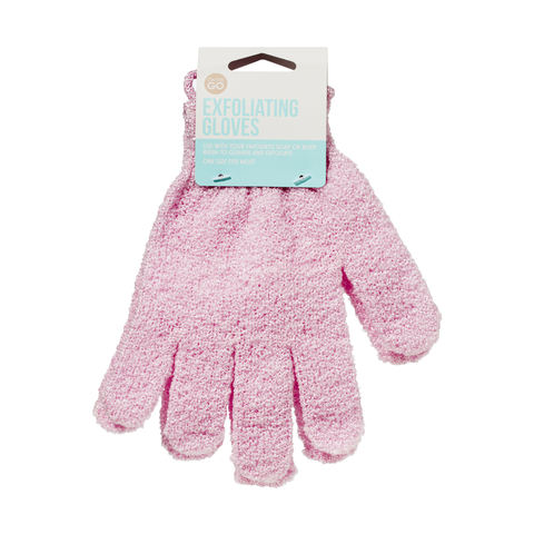 Pink Exfoliating Gloves | Kmart