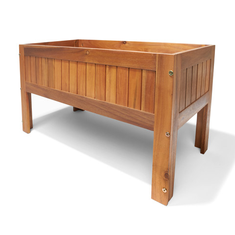 Raised Timber Planter Bed | Kmart