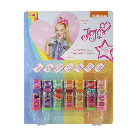 JoJo Siwa Days of the Week Flavoured Lip Balms | Kmart