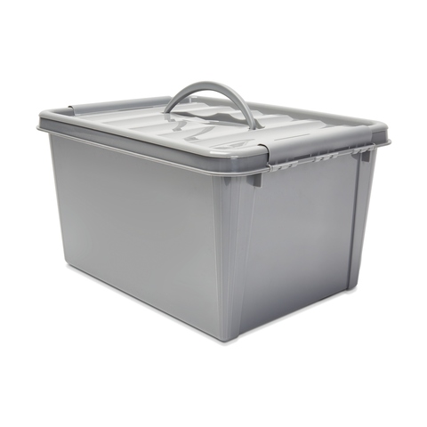 plastic box with handle