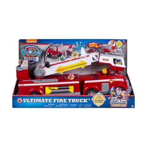 paw patrol ultimate rescue fire truck extendable 0.6 m ladder