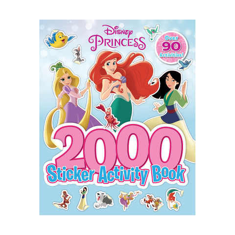 Disney Princess 2000 Sticker Activity Book Kmart