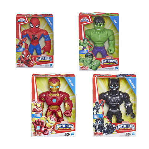Marvel Super Hero Adventures Mega Mighties Action Figure Assorted - how to get superhero body on roblox
