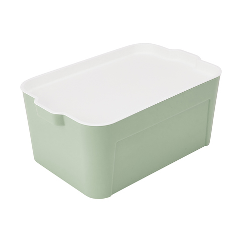 Small Stackable Container with Lid - Green | Kmart