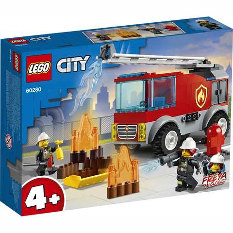 LEGO City Fire Ladder Truck - 60280 | Kmart