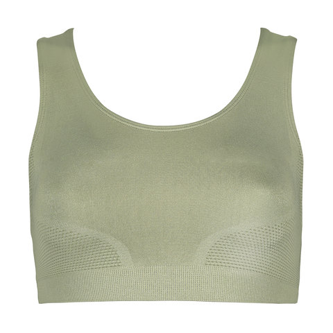 seamfree crop bra