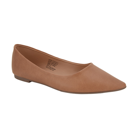 pointed toe slip on flats