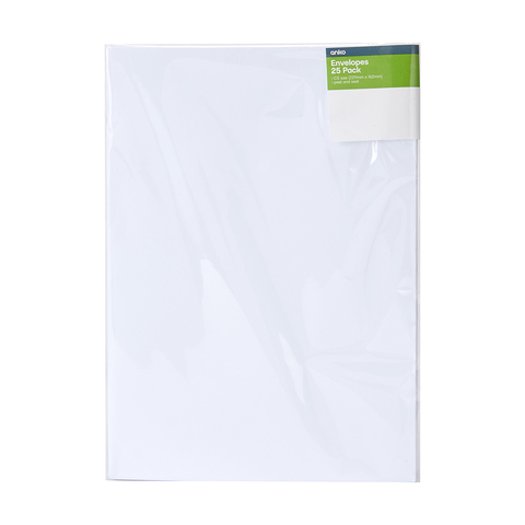 25 Pack C5 Pocket Premium Envelopes | Kmart