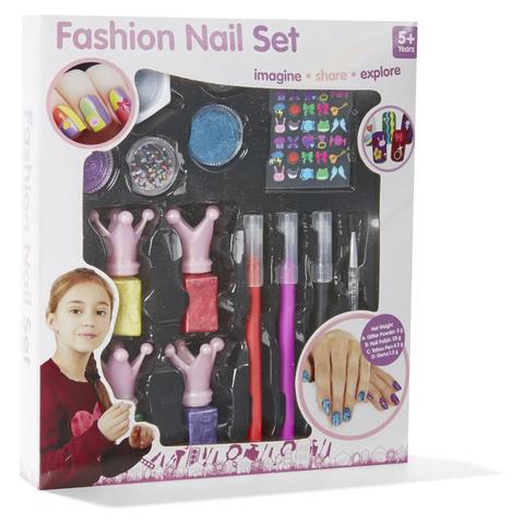 Glimmer Nail Set | Kmart