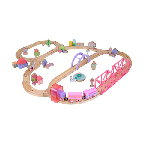 kmart wooden train table