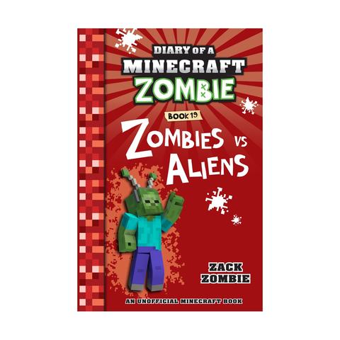 Diary Of A Minecraft Zombie Zombies Vs Aliens By Zack Zombie Book 19 Kmart - kmart roblox book
