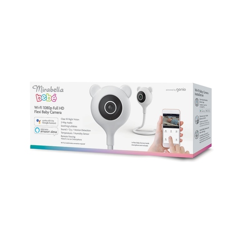 Mirabella Bebe Wi Fi 1080p Full Hd Flexi Baby Camera Kmart