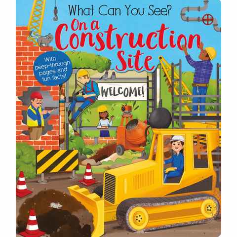 What Can You See On a Construction Site Book - Kmart