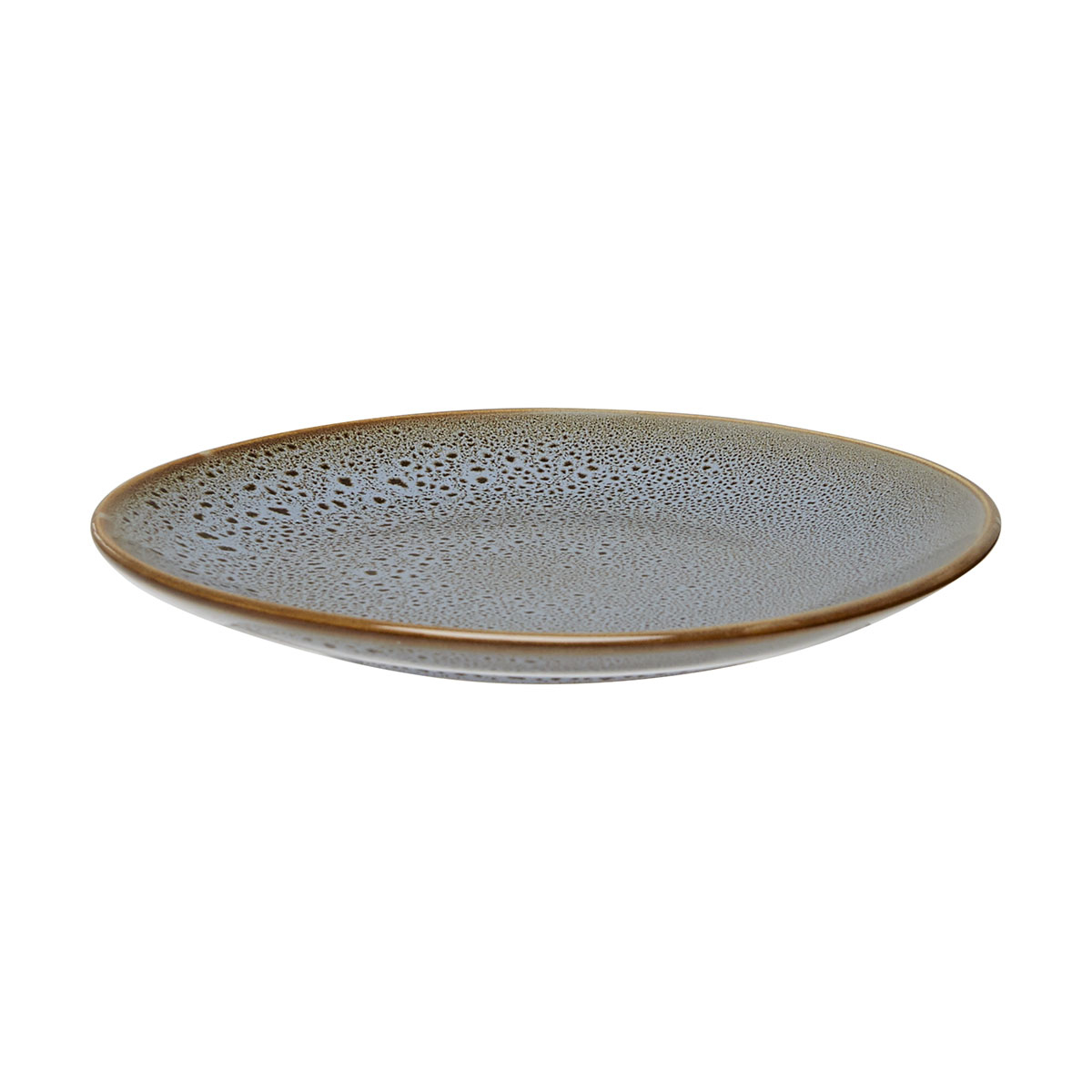 Dark Grey Glazed Side Plate | Kmart