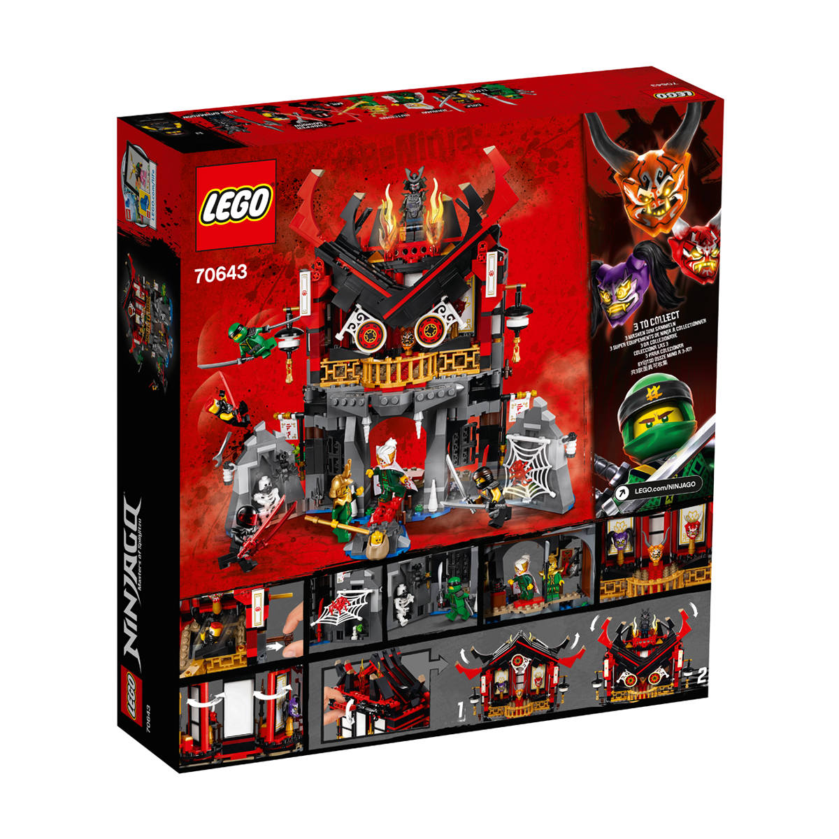 LEGO Ninjago Temple of Resurrection - 70643 | Kmart