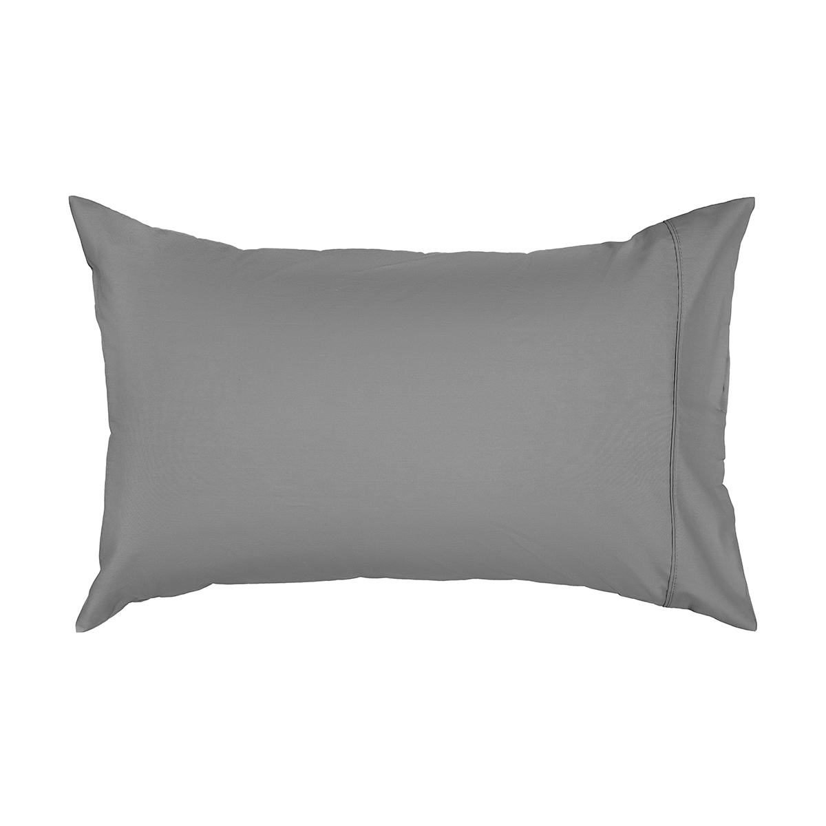 225 Thread Count Pillowcase - Grey | Kmart