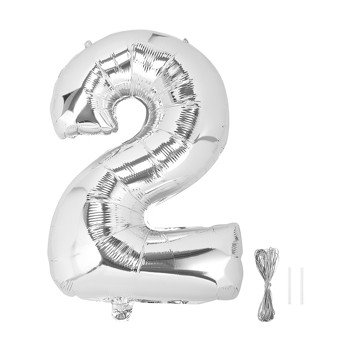 Number 2 Air-Filled Foil Balloon | Kmart