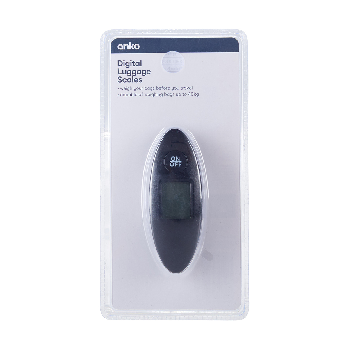 Digital Luggage Scale Kmart