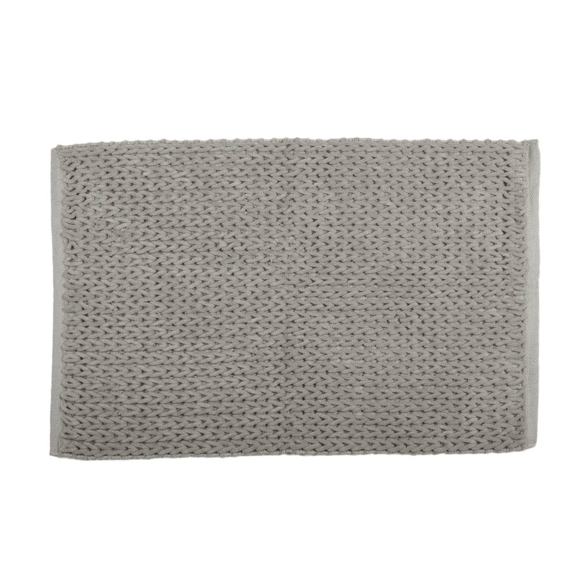 Knit Woven Bath Mat - Grey | Kmart