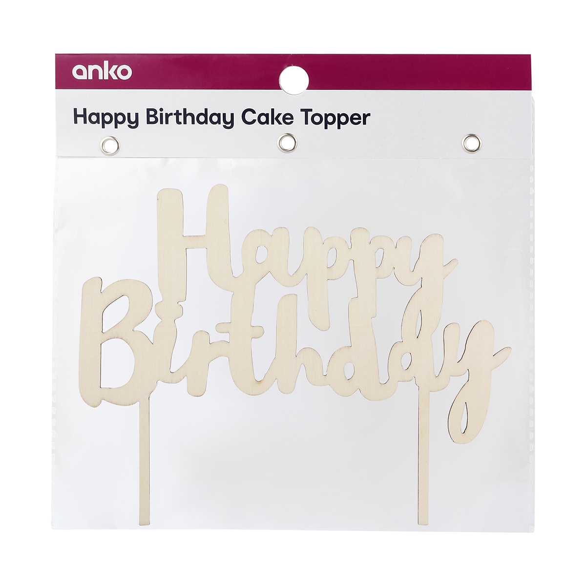 Happy Birthday Cake Topper Kmart