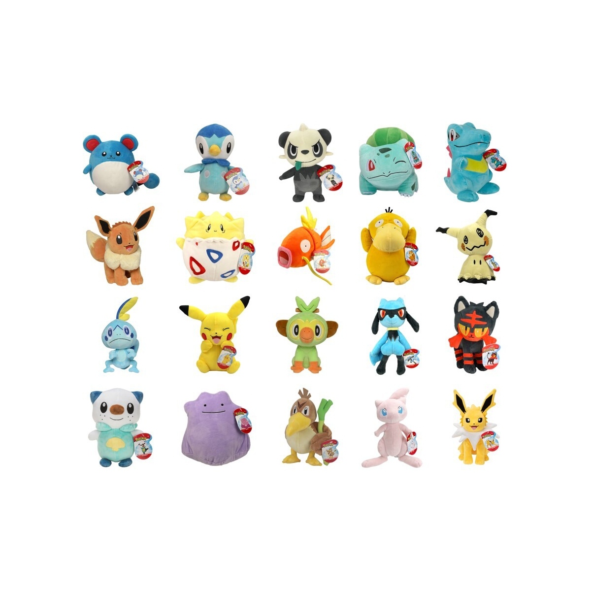 pokemon select 8 plush