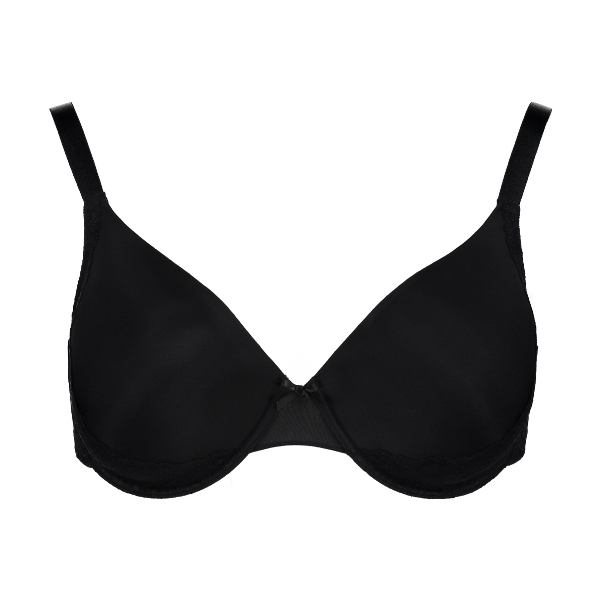 Full Figure Lace Trim T-Shirt Underwire Bra | Kmart