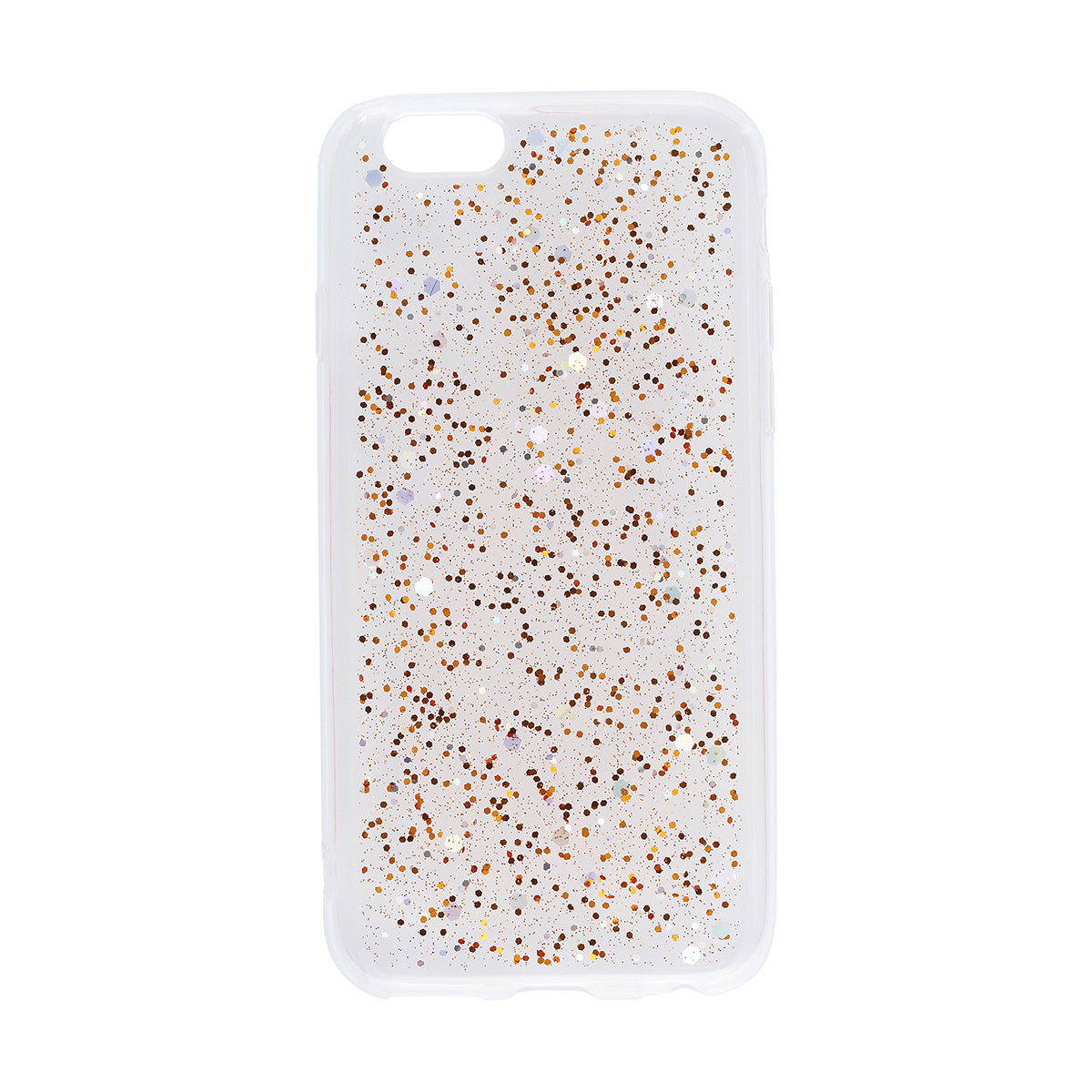 iPhone 6/6s Rose Gold Look Glitter Soft Case | Kmart